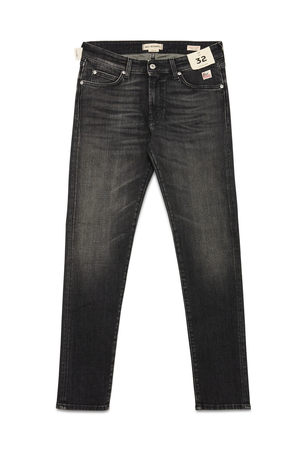 Roy Roger's JEANS uomo 517 MAN Denim black elast. Ferg