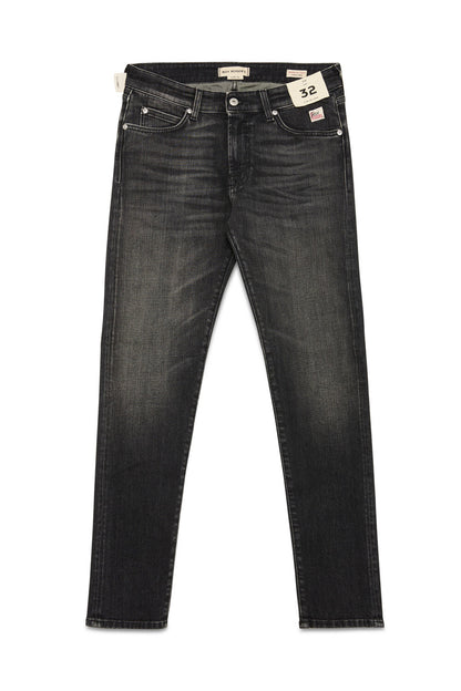 Roy Roger's JEANS uomo 517 MAN Denim black elast. Ferg