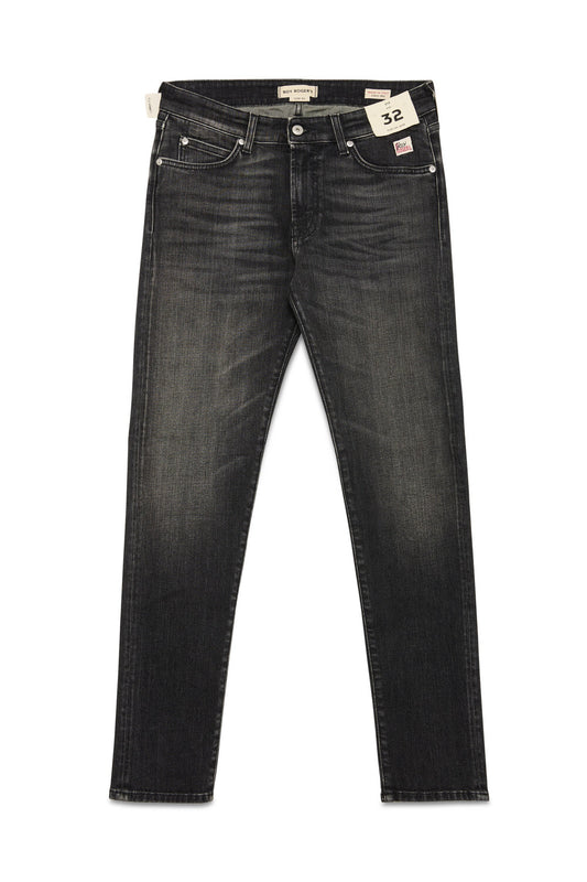 Roy Roger's JEANS uomo 517 MAN Denim black elast. Ferg