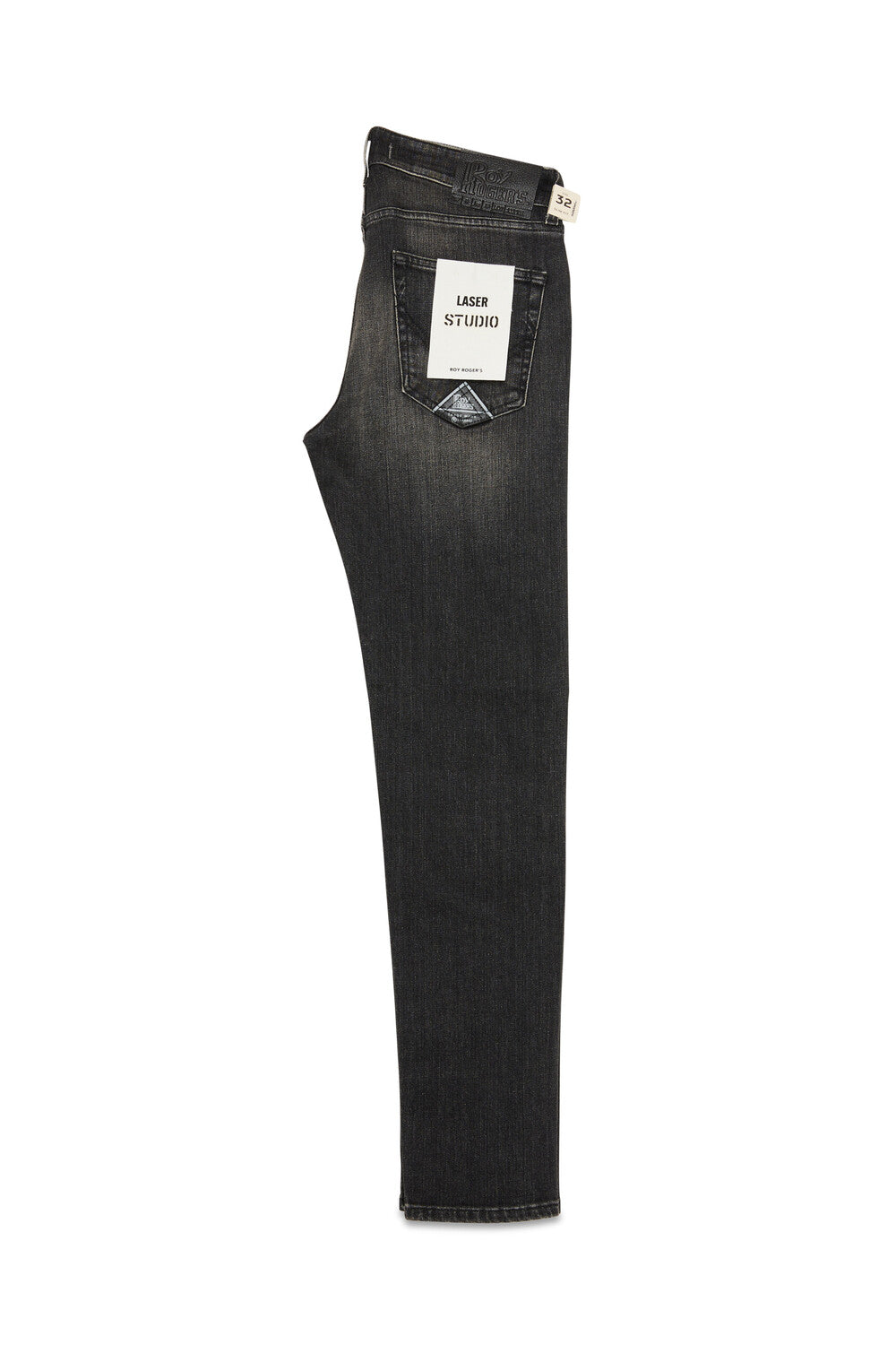 Roy Roger's JEANS uomo 517 MAN Denim black elast. Ferg