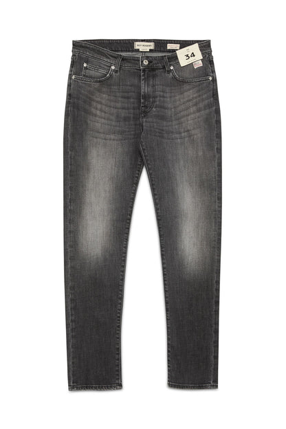 Jeans uomo Roy Roger’s modello 517 denim nero vista frontale