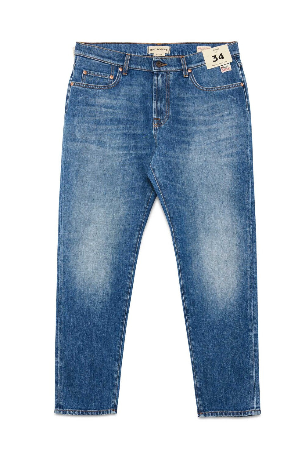 Roy Roger's JEANS uomo Dapper MAN Denim slub el. Circus