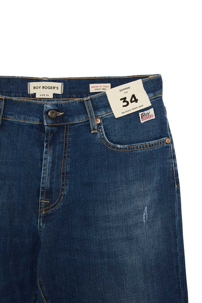 roy rogers jeans uomo denim blu modello dapper