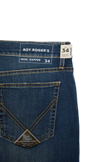 roy rogers jeans uomo dapper dettaglio tasca posteriore