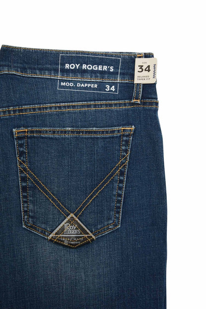 roy rogers jeans uomo dapper dettaglio tasca posteriore