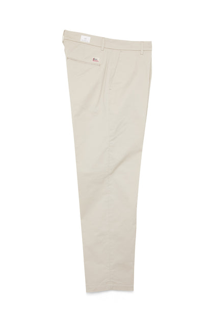 Roy Roger's Starck chino pantalone uomo in gabardina elasticizzata washed mastice regular fit