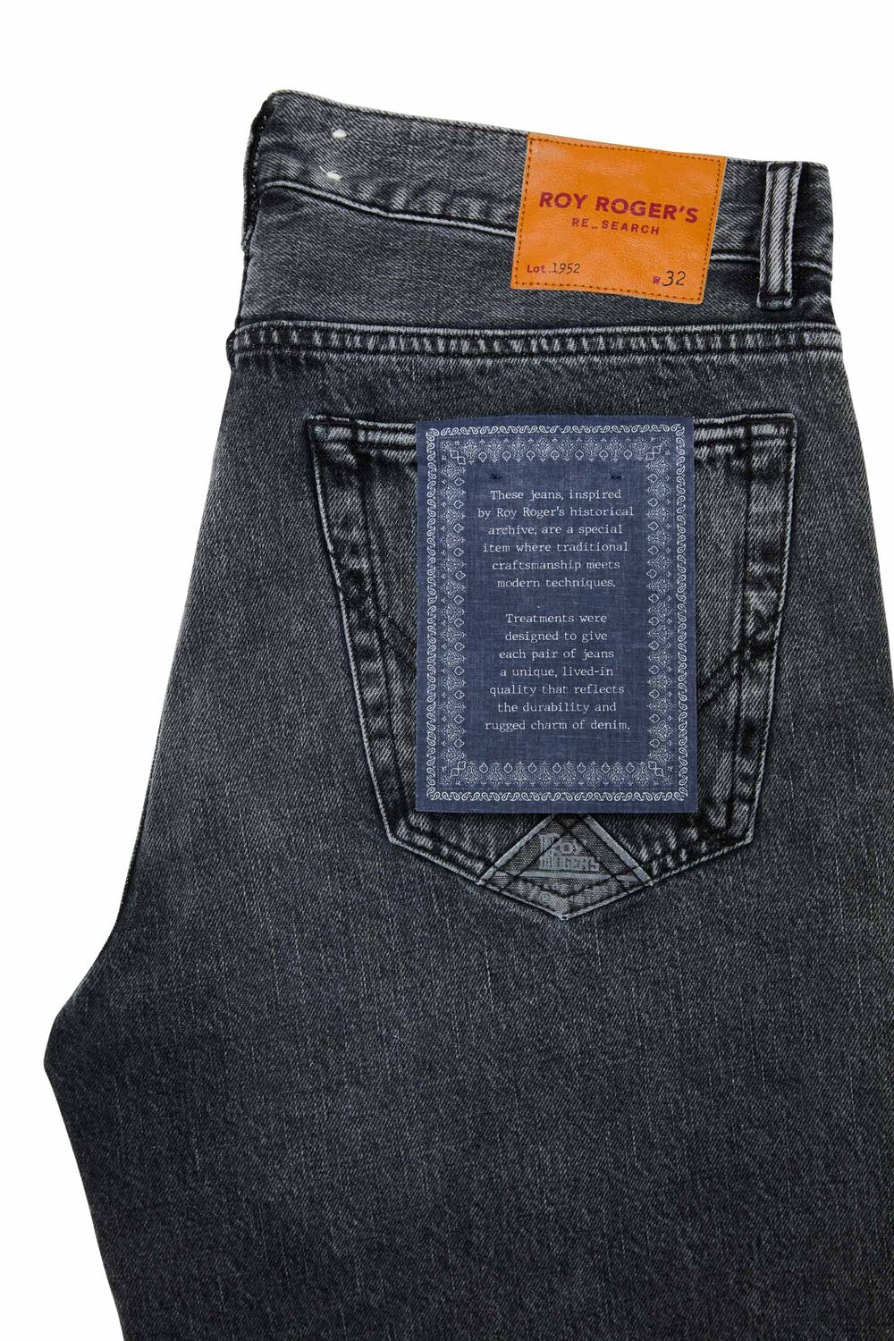 Bermuda uomo Roy Roger’s Dalt Villa retro con patch logo