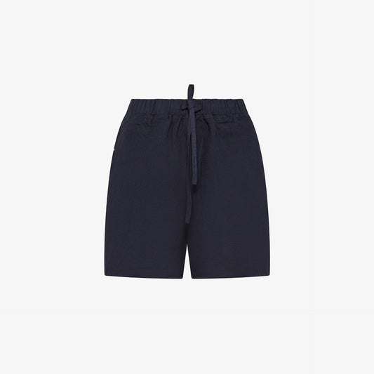 shorts donna sun68 lino blu navy