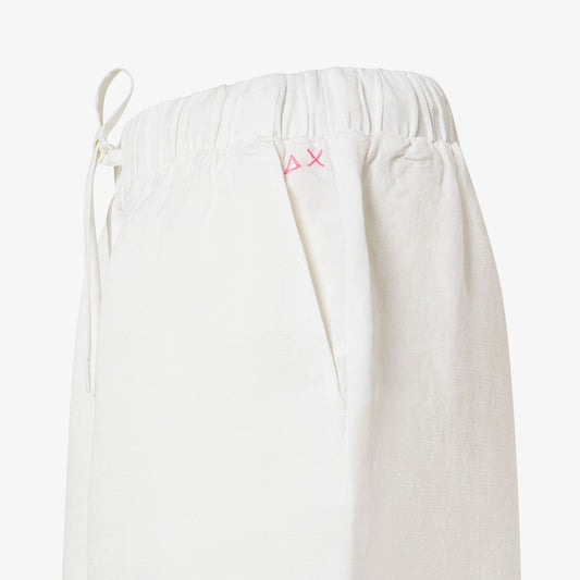 dettaglio ricamo fluo shorts sun68