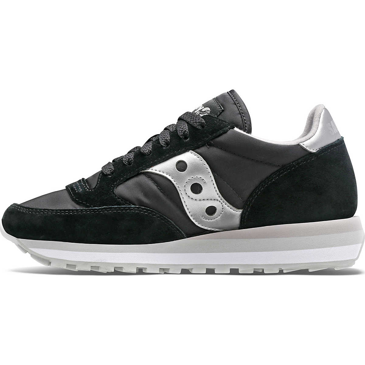 Saucony Jazz Triple Donna Black/Silver – Sneakers lifestyle con tecnologia GRID