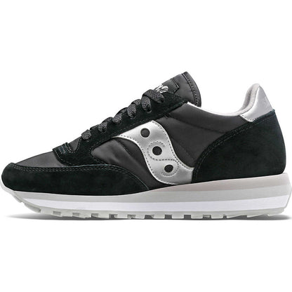 Saucony Jazz Triple Donna Black/Silver – Sneakers lifestyle con tecnologia GRID