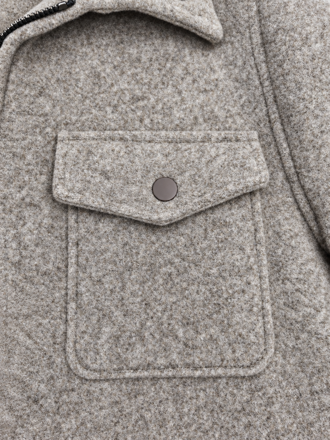Bob Giubbotto uomo con zip e tasche anteriori A27STEVEN448T448 - immagine 4