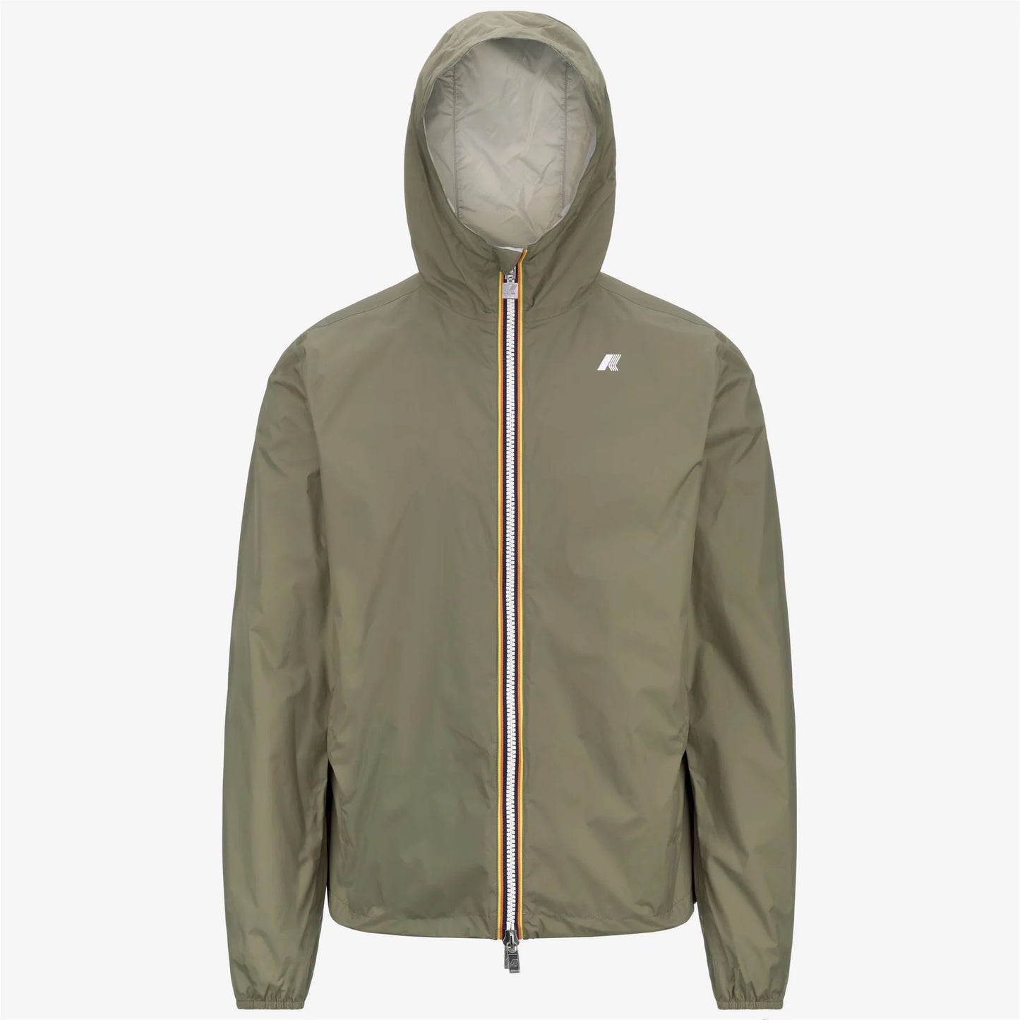 K-Way Jake Giubbino Uomo Reversibile Verde-Beige Packable K2124EW