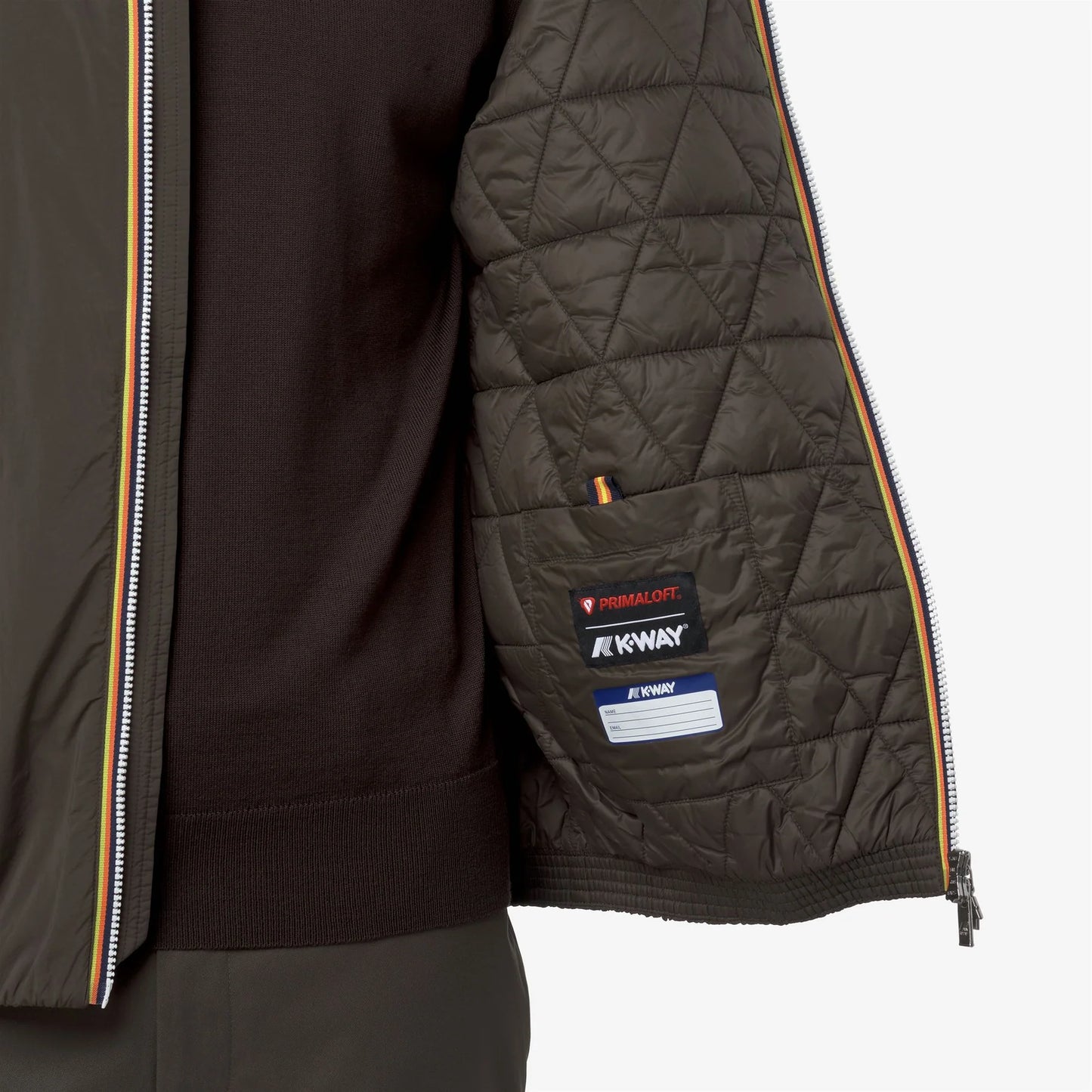 K-WAY Jack plain warm capospalla uomo.