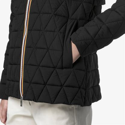 K-WAY Madlaine diamond quilted warm Capospalla donna