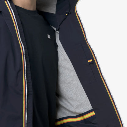 K-WAY Capospalla uomo Giacca Slim Fit Uomo Resistente alle Intemperie 
JACK STRETCH NYLON JERSEY