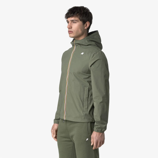 giacca K-Way Jack Stretch Nylon Jersey outfit casual uomo
