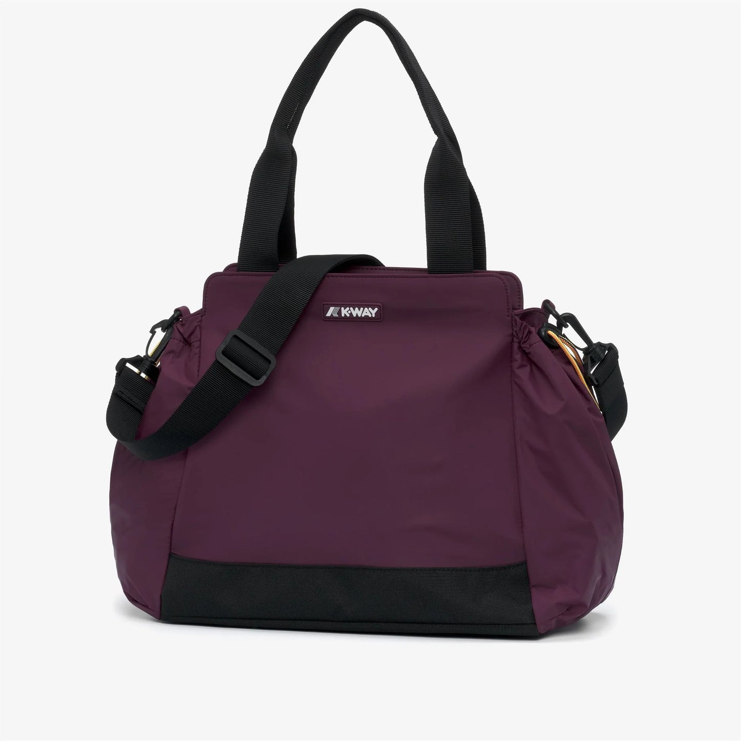 k-way aisy shopping bag donna bordeaux impermeabile