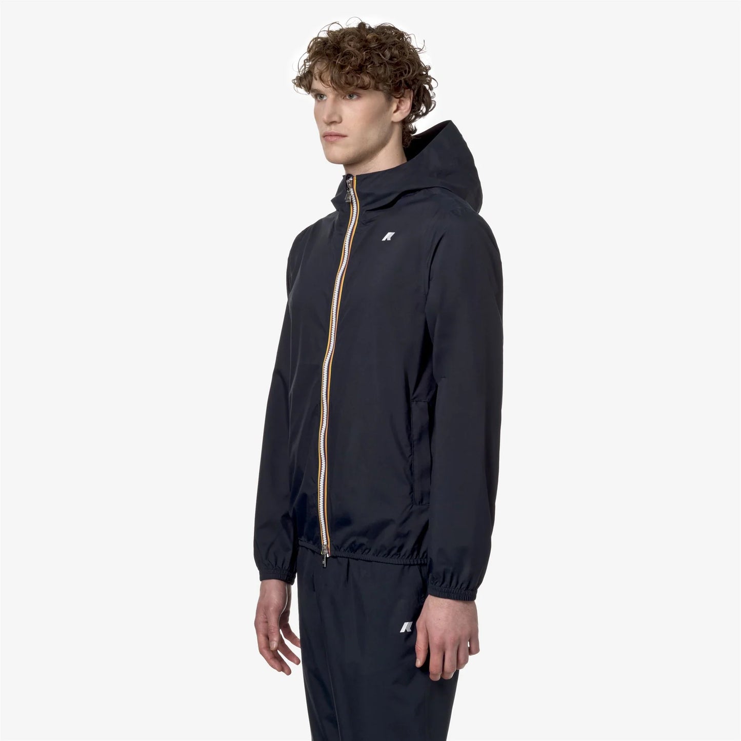 giacca K-Way Jack Stretch Dot antivento uomo outfit casual