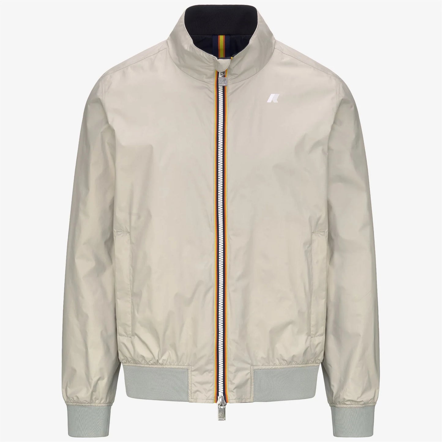 giacca K-Way Arsene Plus.2 Double uomo reversibile beige