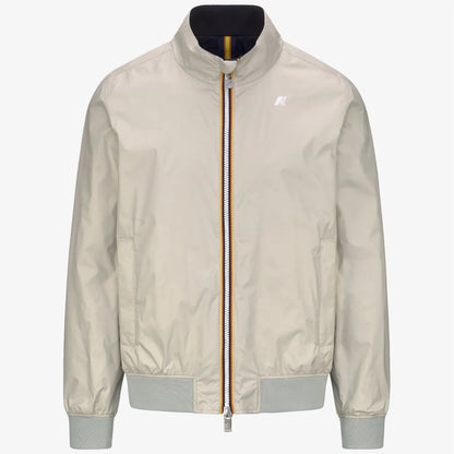 giacca K-Way Arsene Plus.2 Double uomo reversibile beige