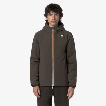 K-WAY jack st reversible capospalla uomo caldo Reversibile con Design Impermeabile K6128VW B3A
