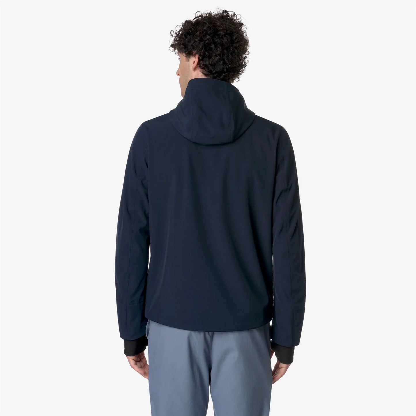 K-WAY Giacca Corto Uomo Urban Blu con Tre Strati di Resistenza all'Acqua Capospalla uomo Jacko Bonded