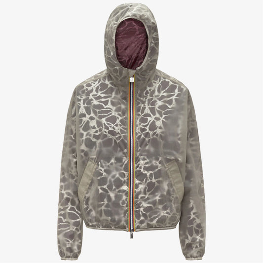 giacca K-Way Laurette Super Light Lami donna reversibile violet beige