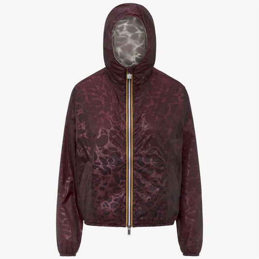 giacca K-Way Laurette Super Light Lami donna reversibile violet beige