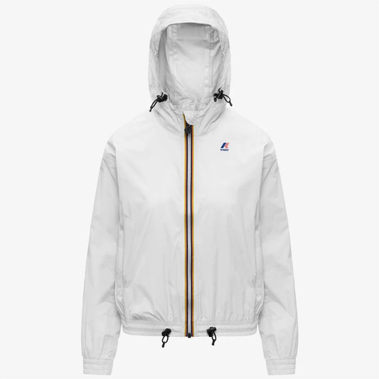 giacca donna K-Way Le Vrai 4.0 Anny bianca impermeabile