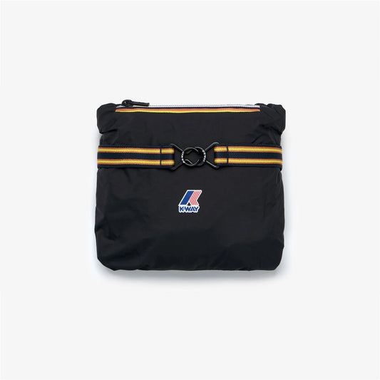 K-Way Le Vrai 4.0 Anny donna giacca impermeabile 10K nera vista frontale