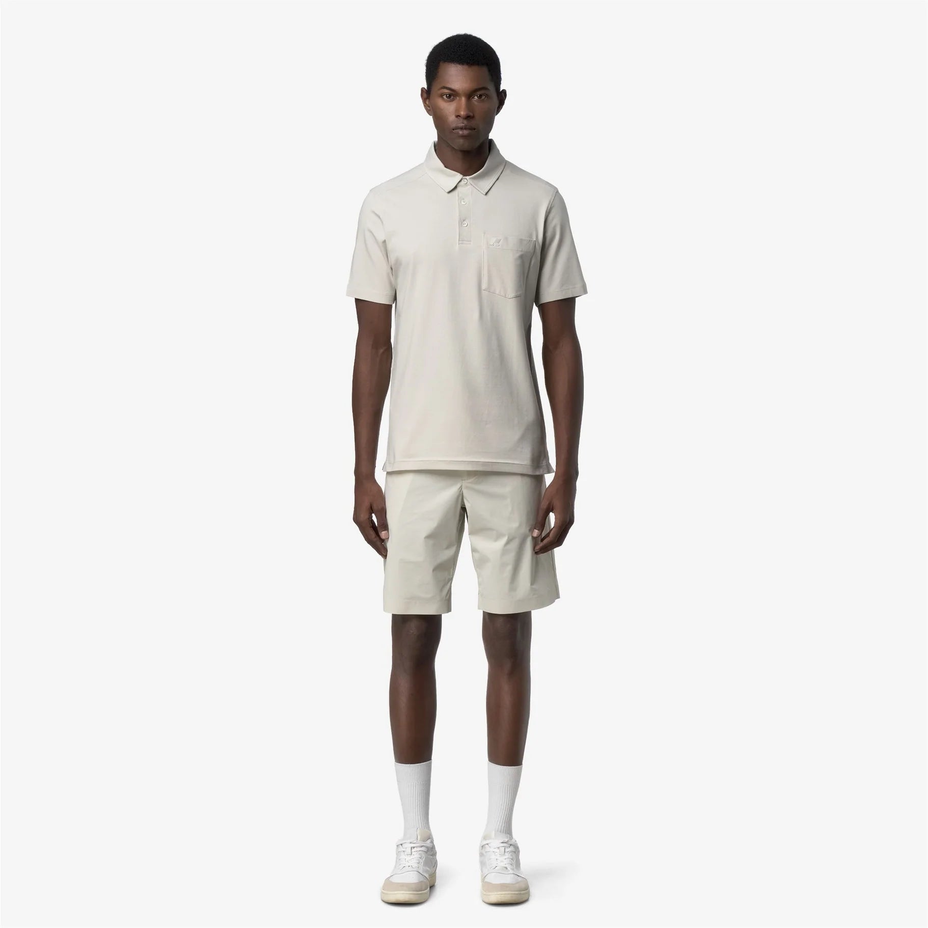 Polo K-Way Vanoine indossata outfit estivo