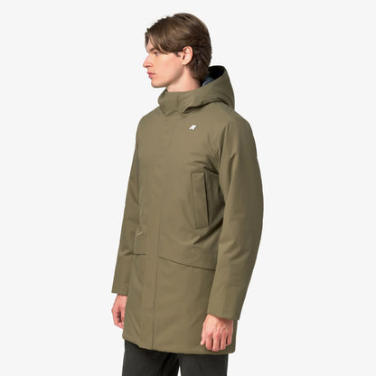 K-way capospalla uomo Jarno Twill Marmotta - K8133FW-DC2