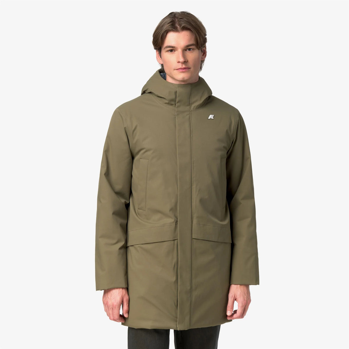 K-way capospalla uomo Jarno Twill Marmotta - K8133FW-DC2