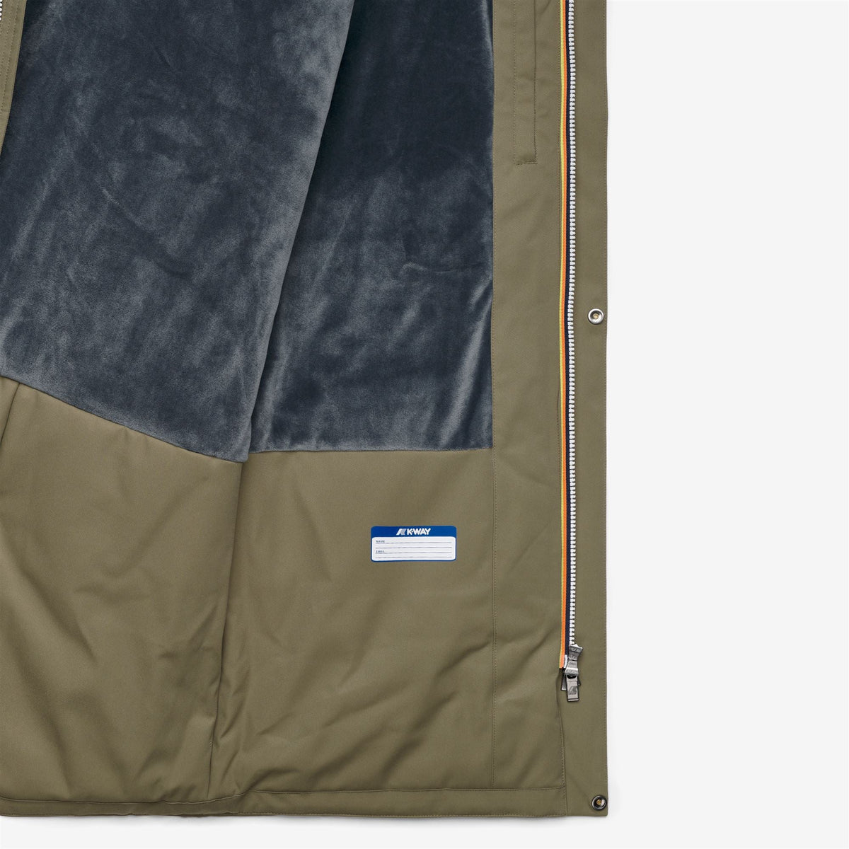 K-way capospalla uomo Jarno Twill Marmotta - K8133FW-DC2