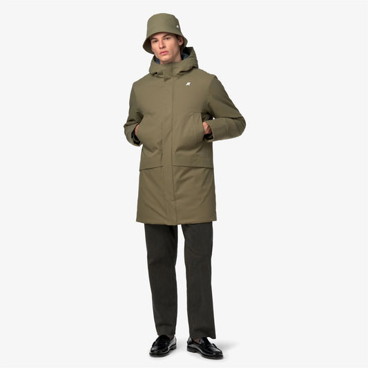 K-way capospalla uomo Jarno Twill Marmotta - K8133FW-DC2 - immagine 2