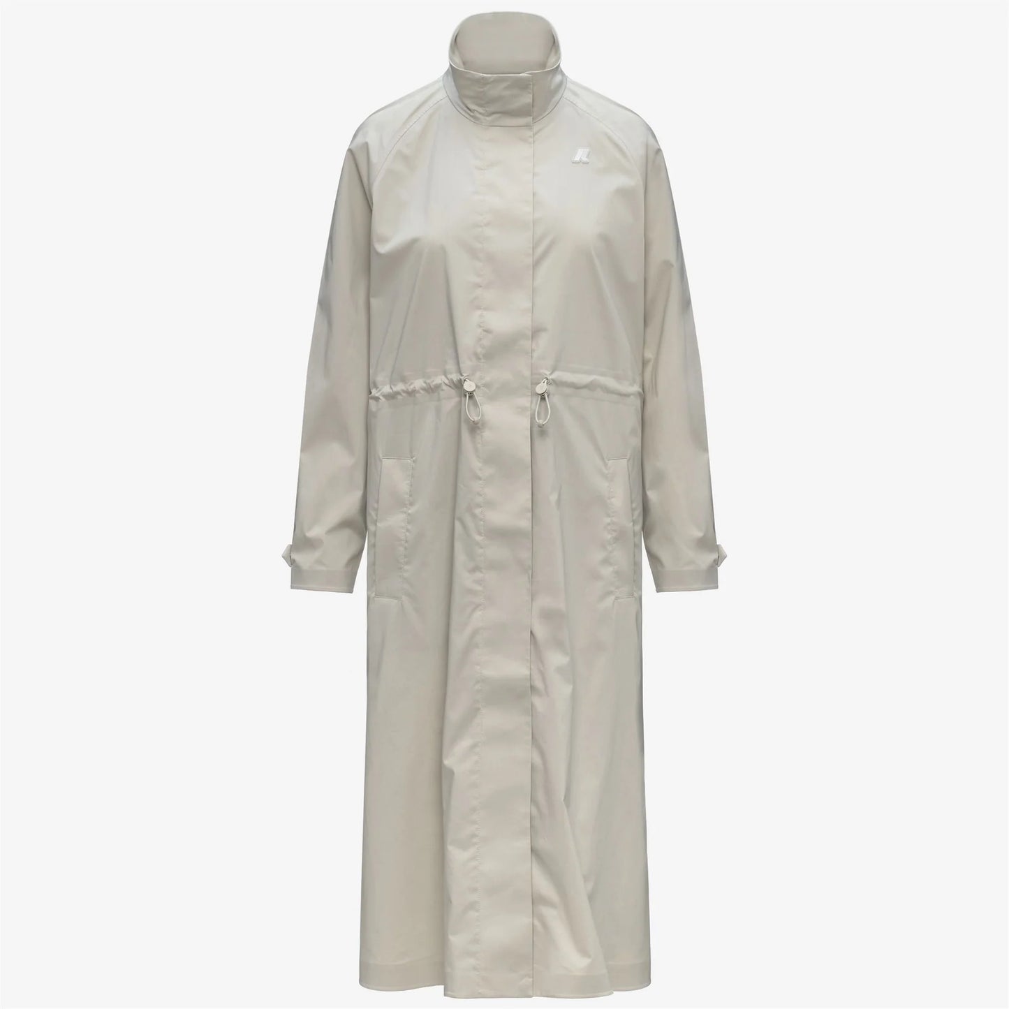 cappotto lungo K-Way donna vestibilità oversize