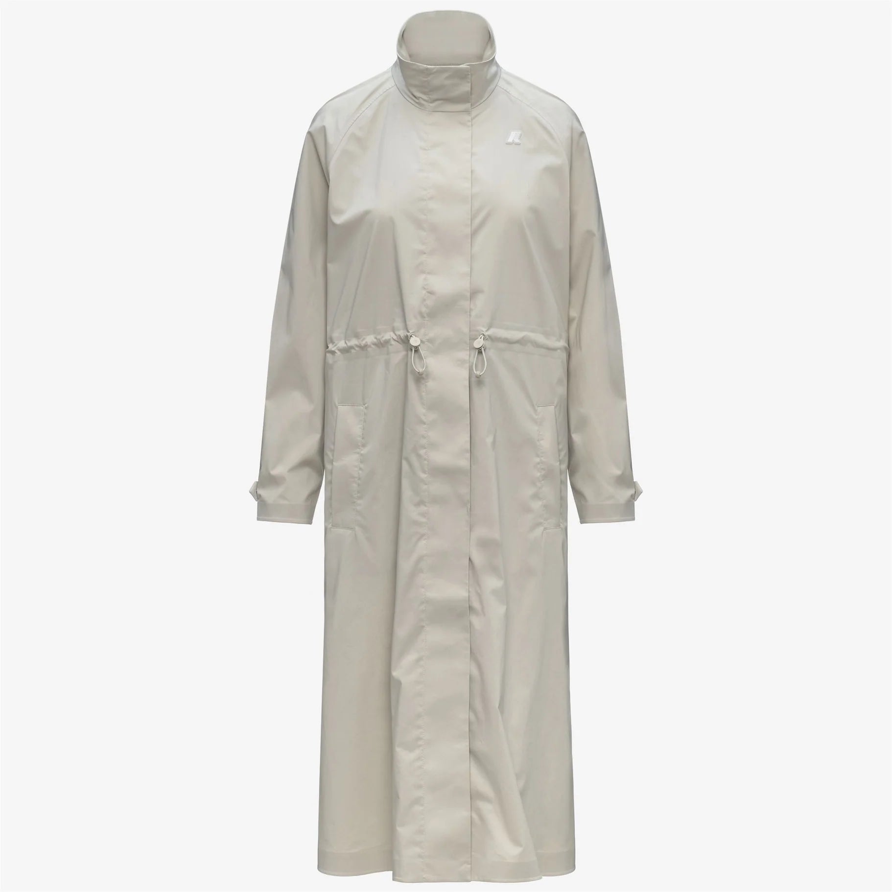 cappotto lungo K-Way donna vestibilità oversize