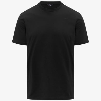 K-way T-shirt uomo Odom Jersey Micro Lettering Slim K81489W