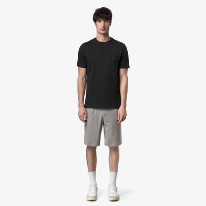 K-way T-shirt uomo Odom Jersey Micro Lettering Slim K81489W