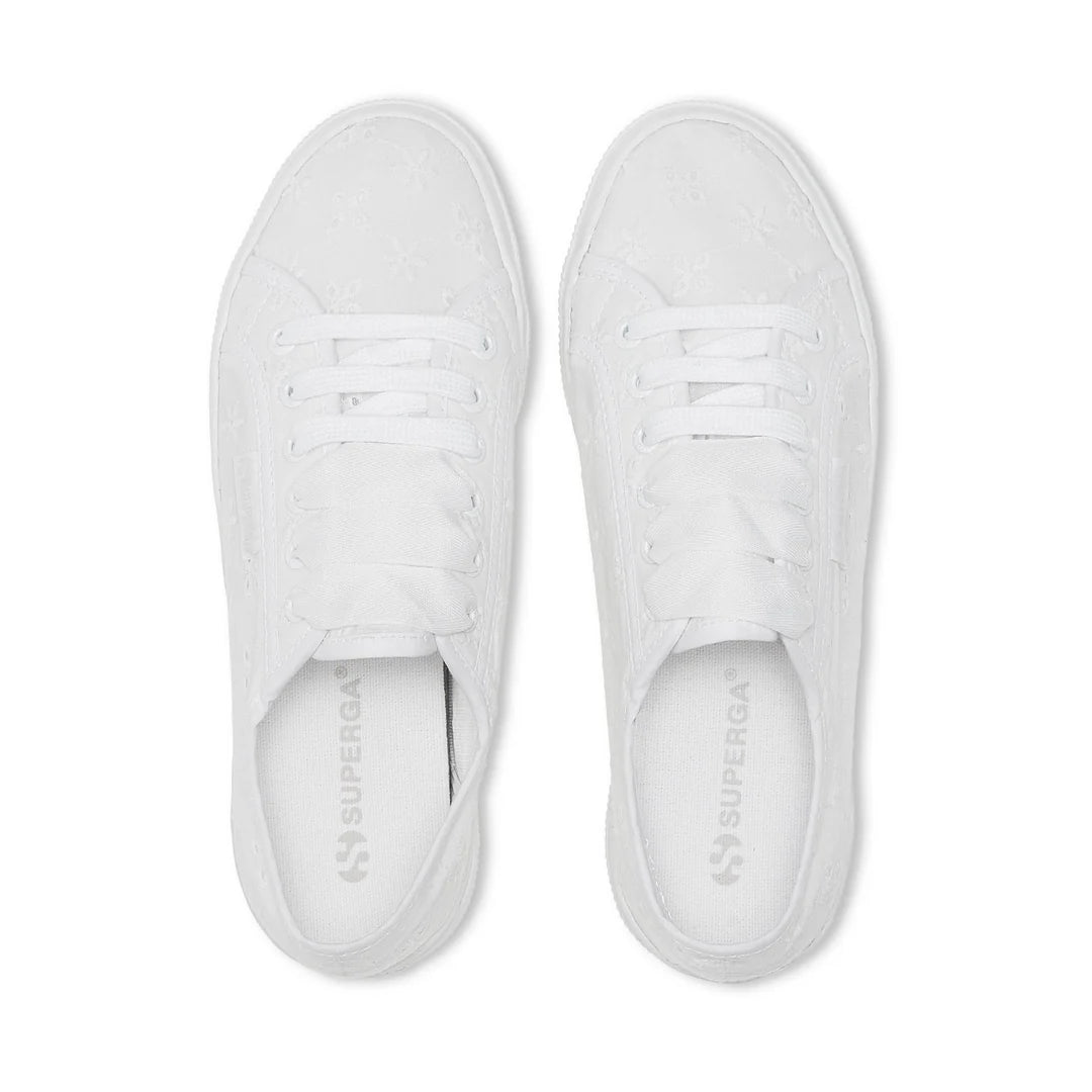 Superga scarpa donna Sneakers con Zeppa Floreali Bianche da Donna per Tempo Libero
Flower Sangallo 2740