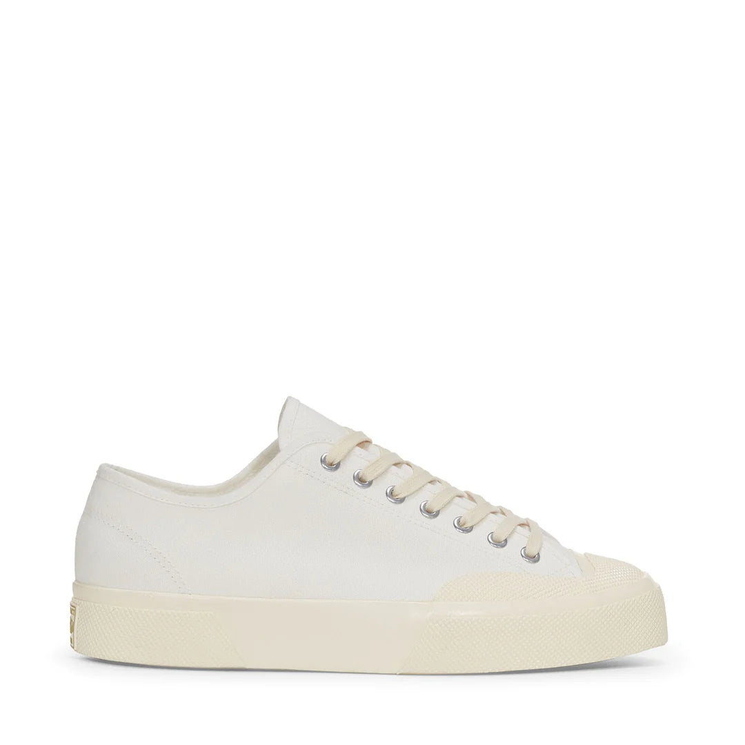 Sneakers Superga Artifact uomo bianche off white vista laterale