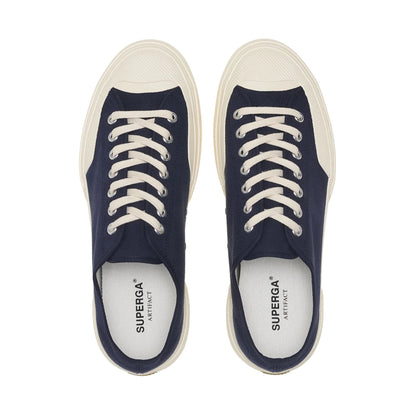Vista dall’alto sneaker Superga Artifact low top