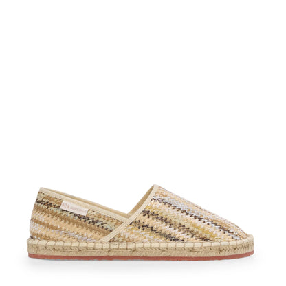 Women's Superga S7143JW A0E slip-on raffia espadrilles – Beige