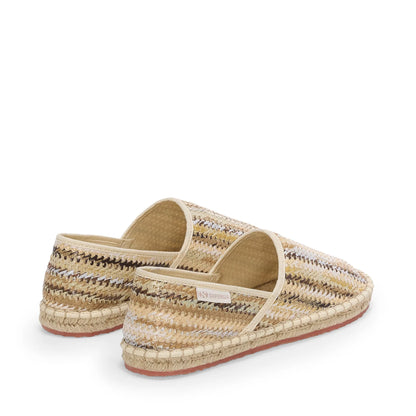Women's Superga S7143JW A0E slip-on raffia espadrilles – Beige