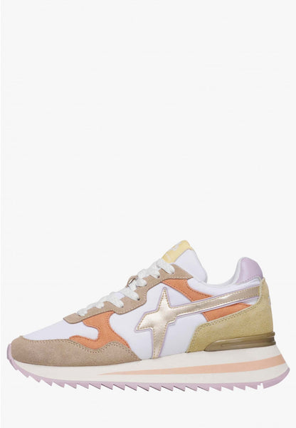 W6YZ Sneaker Donna Yak-W Suede e Tessuto Tecnico lato sinistro