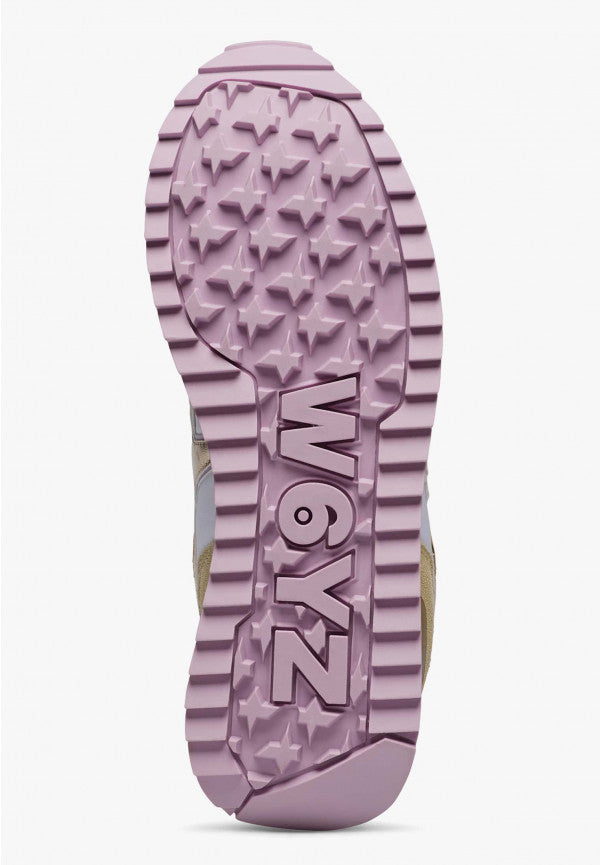 6YZ Sneaker Donna Yak-W Suede e Tessuto Tecnico suola