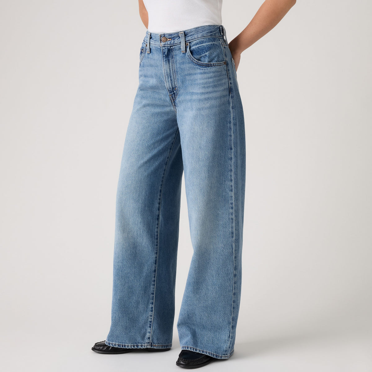 Levi's Jeans donna Cinch Lightweight a gamba ampia 0073B0002