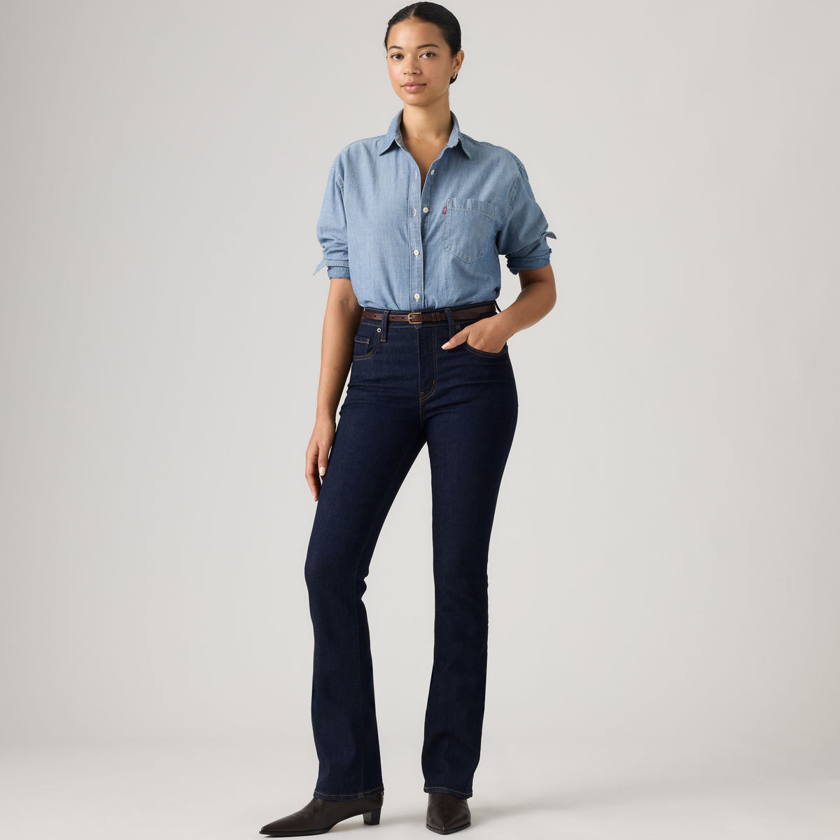 Levi's Jeans donna 725 bootcut a vita alta 187590349