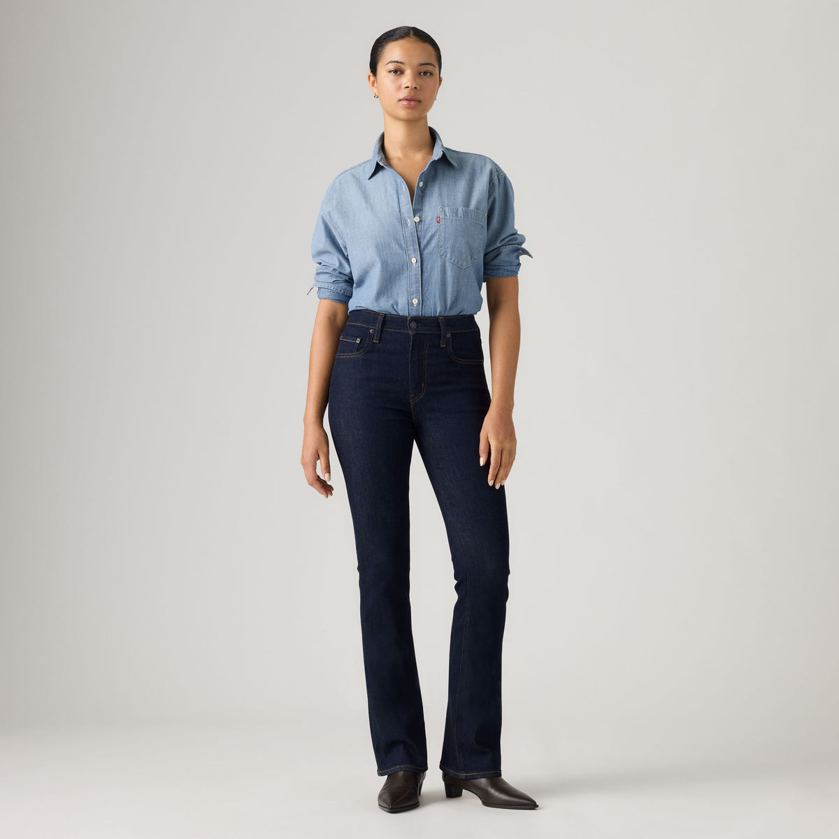 Levi's Jeans donna 725 bootcut a vita alta 187590349